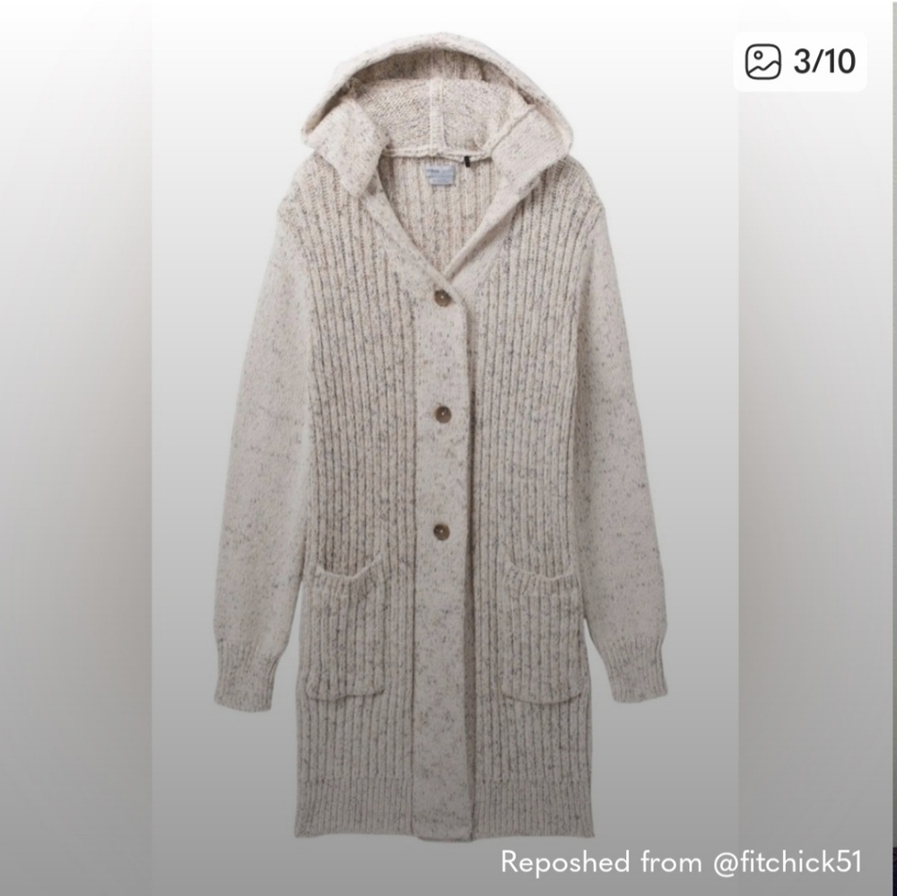 COPY - PrAna 💖Hidden Oasis Duster Canvas XS EUC
